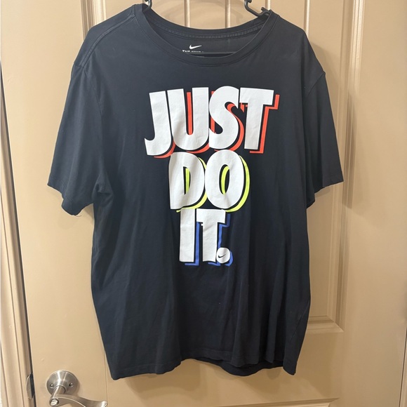 Nike Other - Nike Black “Just Do It” T-Shirt